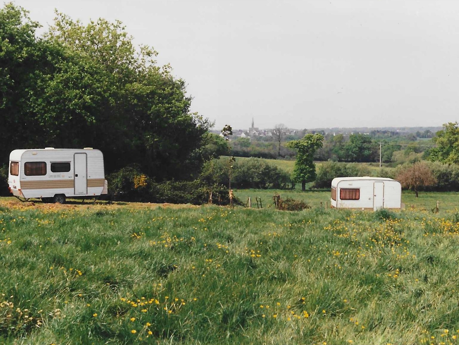 location caravanes en 1998